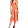 INC International Concepts Women's Side-Tie Wrap Dress, Created For Macy's
