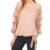 Vince Camuto Women's Off The Shoulder Balloon-Sleeve Top
