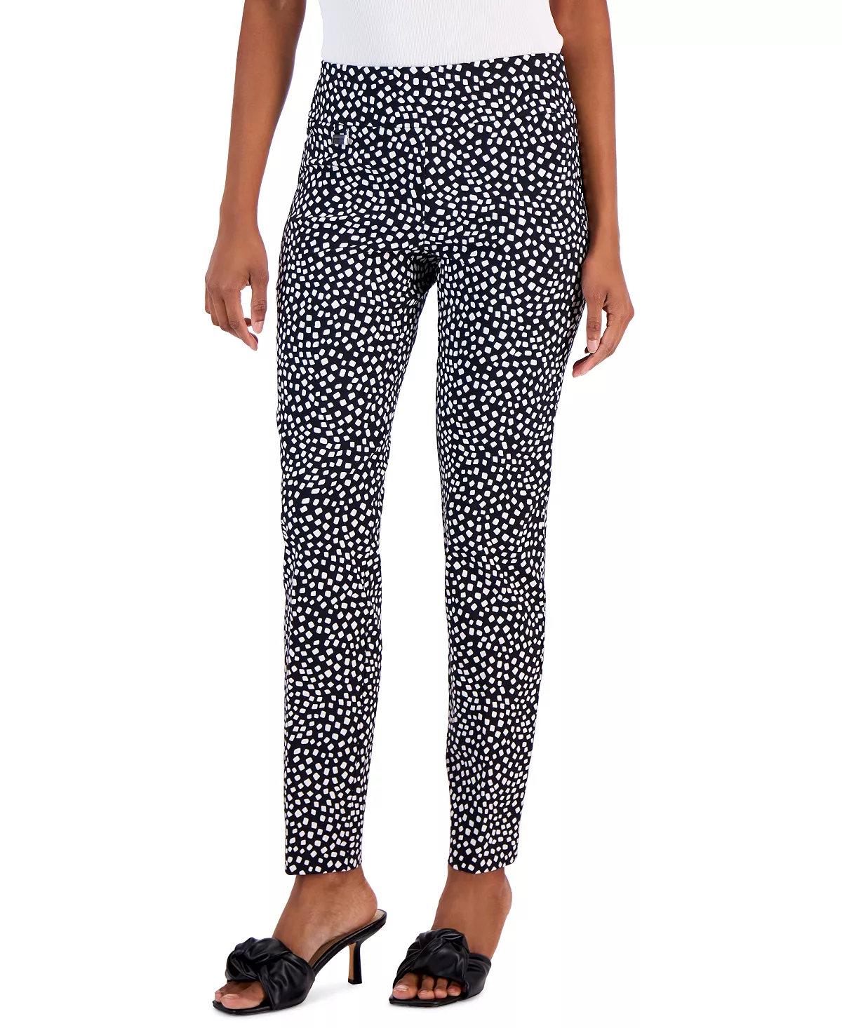 Alfani Women's Tummy-Control Pull-On Skinny Pants, Created For Macy's 1 Alfani Women's Tummy-Control Pull-On Skinny Pants, Created For Macy's