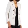 Anne Klein Women's Compression Faux Double-Breasted Jacket