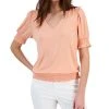 INC International Concepts Smocked-Trim Top, Created For Macy's