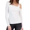 INC International Concepts Women's One-Shoulder Asymmetric Top, Created For Macy's