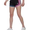 ADIDAS Women's Marathon 20 Colorblocked Pull-On Running Shorts