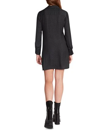 Steve Madden Women's Curious Leopard-Print Twist-Front Dress 2 Steve Madden Women's Curious Leopard-Print Twist-Front Dress - Image 2