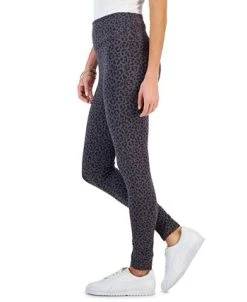 Style & Co Women's Printed High-Rise Leggings, Created For Macy's -Anne Klein Sales Store 23032712 fpx