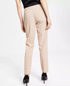 Bar III Women's Bi-Stretch Mid-Rise Ankle Pants, Created For Macy's -Anne Klein Sales Store 23033387 fpx