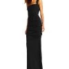 Adrianna Papell Women's Ruched Square-Neck Gown
