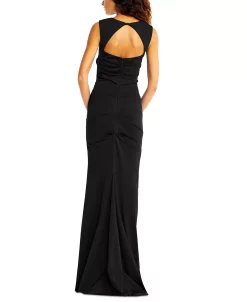 Adrianna Papell Women's Ruched Square-Neck Gown 4 Adrianna Papell Women's Ruched Square-Neck Gown -Anne Klein Sales Store 23033653 fpx