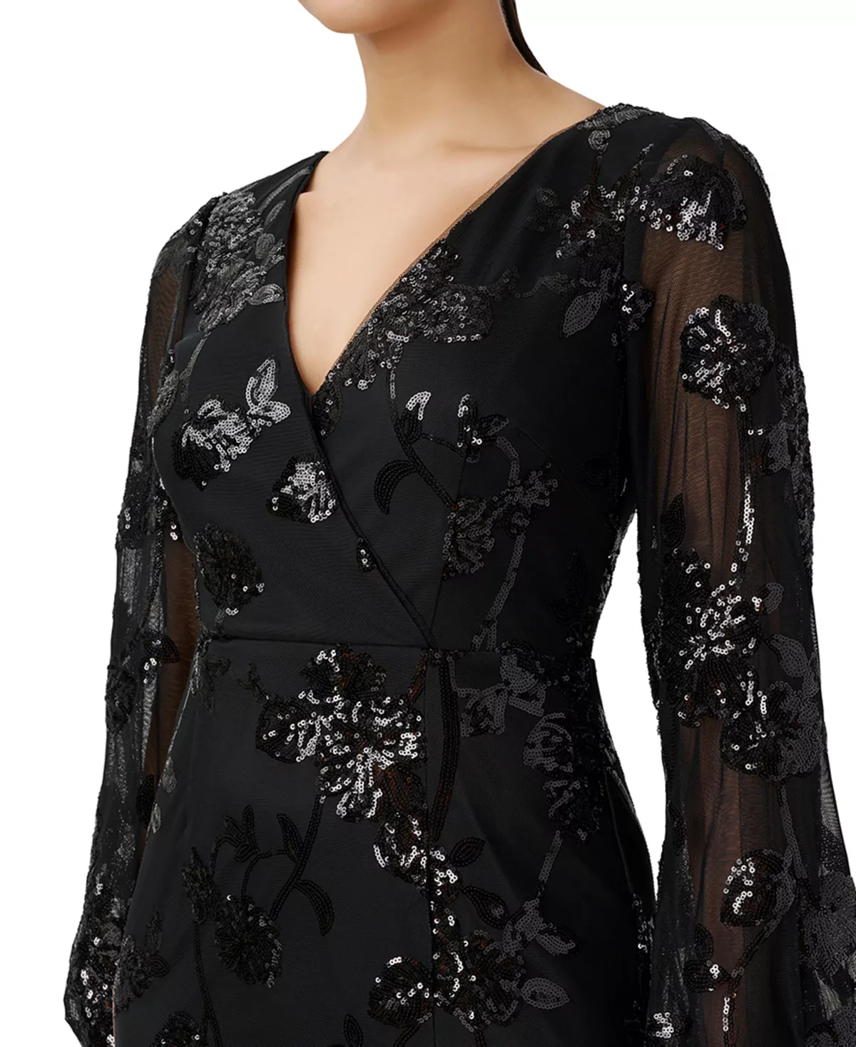 Adrianna Papell Women's Sequined Sheath Dress 3 Adrianna Papell Women's Sequined Sheath Dress - Image 3