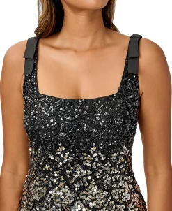 Adrianna Papell Women's Sequined Beaded Sheath Dress -Anne Klein Sales Store 23034237 fpx