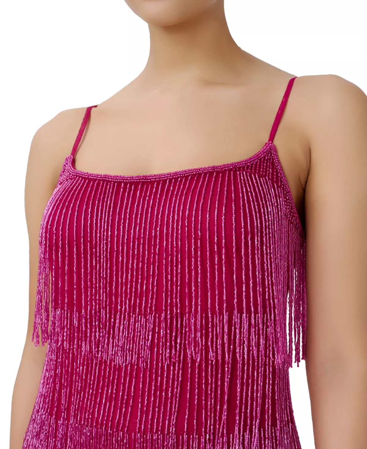 Adrianna Papell Women's Beaded Fringe Shift Dress 8 Adrianna Papell Women's Beaded Fringe Shift Dress - Image 8