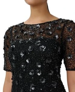 Adrianna Papell Beaded Floral Sheath Dress -Anne Klein Sales Store 23034459 fpx