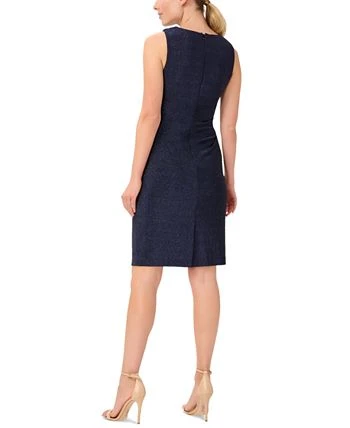 Adrianna Papell Women's Metallic Ruched Sheath Dress 2 Adrianna Papell Women's Metallic Ruched Sheath Dress - Image 2