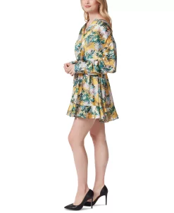 Jessica Simpson Women's Shiloh Printed Shirt Dress -Anne Klein Sales Store 23034975 fpx