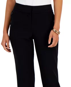 Kasper Women's Stretch-Crepe Cropped Sailor Pants -Anne Klein Sales Store 23035426 fpx