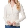 Jessica Simpson Women's Wren Collared Button-Up Top