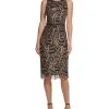 Vince Camuto Women's Sequin-Pattern Bodycon Dress