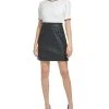 Karl Lagerfeld Paris Women's Mixed-Media Sheath Dress