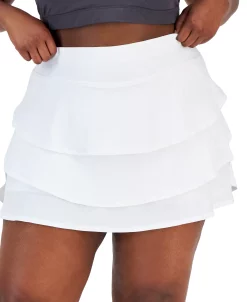 ID Ideology Flounce Skort, XS-4X, Created For Macy's 18 ID Ideology Flounce Skort, XS-4X, Created For Macy's -Anne Klein Sales Store 23101264 fpx