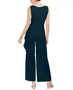 Connected Ruffled Jumpsuit -Anne Klein Sales Store 23110771 fpx