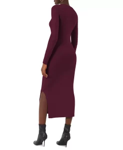 French Connection Women's Babysoft Long-Sleeve Bodycon Sweater Dress -Anne Klein Sales Store 23110987 fpx
