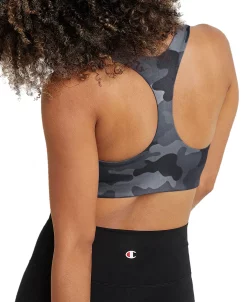 Champion Women's Soft Touch Camo Light-Support Sports Bra -Anne Klein Sales Store 23136686 fpx