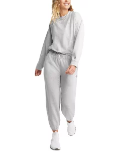 Champion Women's Soft Touch Fleece Sweatshirt -Anne Klein Sales Store 23136833 fpx