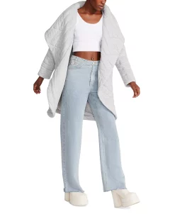 Steve Madden Women's Quilted Jones Open-Front Jacket -Anne Klein Sales Store 23137078 fpx