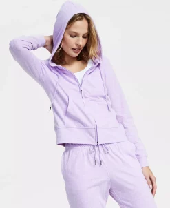 ID Ideology Women's Retro Recycled Full Zip Jacket, Created For Macy's