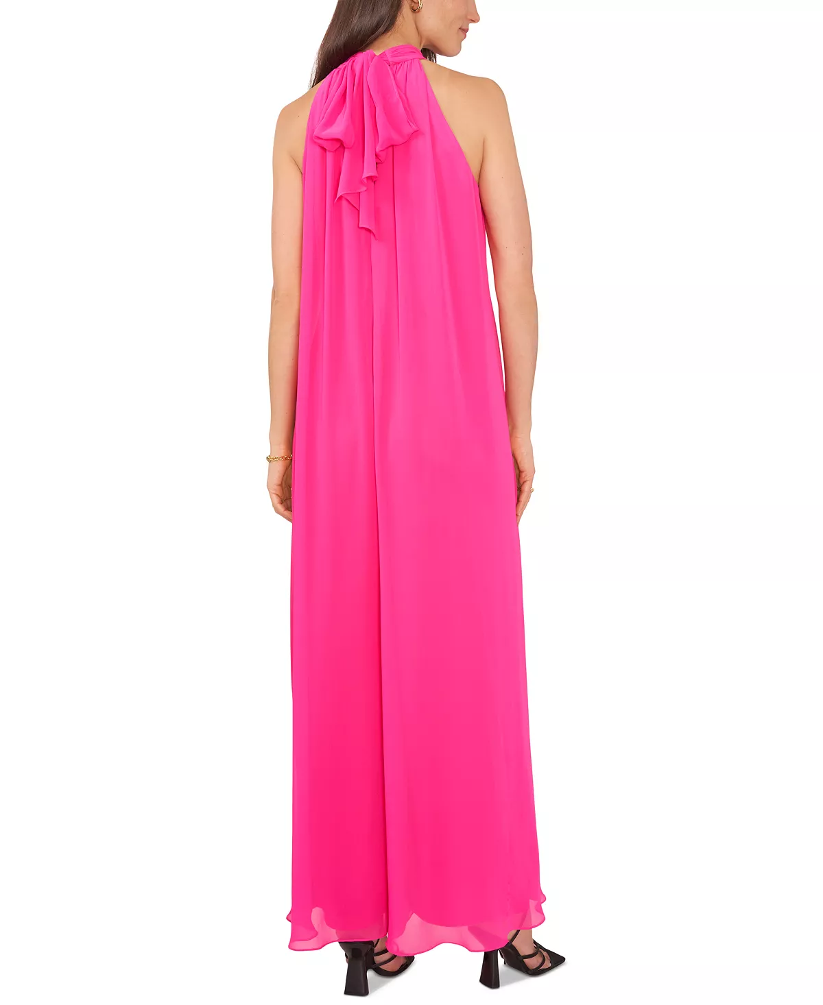 Vince Camuto Plus Size Tie-Back Halter Jumpsuit 2 Vince Camuto Plus Size Tie-Back Halter Jumpsuit - Image 2