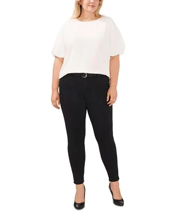 Vince Camuto Plus Size Puff-Sleeve Crewneck Top 3 Vince Camuto Plus Size Puff-Sleeve Crewneck Top - Image 3