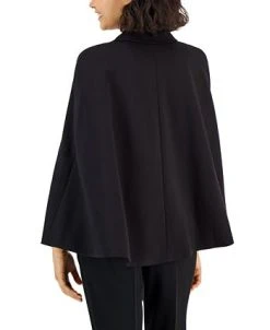 Anne Klein Women's Notch-Collar Cape-Sleeve Jacket -Anne Klein Sales Store 23151158 fpx