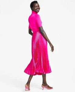 Anne Klein Women's Half-Sleeve Turtleneck Top -Anne Klein Sales Store 23151444 fpx