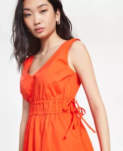 And Now This Women's Sleeveless A-Line Poplin Dress 7 And Now This Women's Sleeveless A-Line Poplin Dress -Anne Klein Sales Store 23166609 fpx
