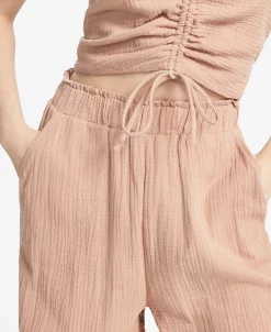 And Now This Women's Textured High-Rise Pull-On Pants -Anne Klein Sales Store 23166670 fpx