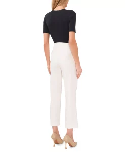Vince Camuto Women's Slim Flared-Leg Cropped Pants -Anne Klein Sales Store 23186116 fpx
