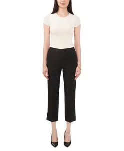 Vince Camuto Women's Slim Flared-Leg Cropped Pants -Anne Klein Sales Store 23186120 fpx