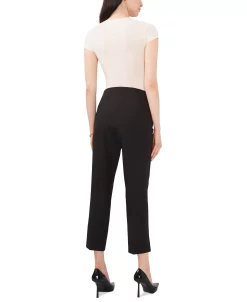 Vince Camuto Women's Slim Flared-Leg Cropped Pants -Anne Klein Sales Store 23186121 fpx