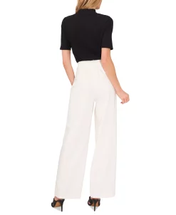 Vince Camuto Women's Solid-Color Pintuck Wide-Leg Trousers -Anne Klein Sales Store 23186126 fpx
