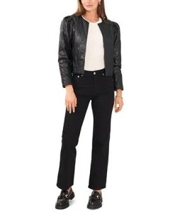 Vince Camuto Women's Quilted Puff-Sleeve Open Jacket -Anne Klein Sales Store 23186299 fpx