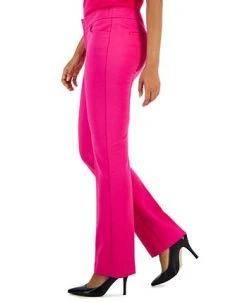 Anne Klein Women's Compression Fly-Front Bootcut Pants -Anne Klein Sales Store 23206631 fpx