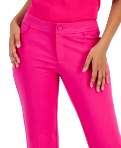 Anne Klein Women's Compression Fly-Front Bootcut Pants -Anne Klein Sales Store 23206632 fpx