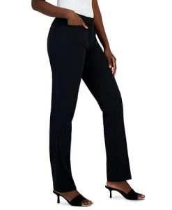 Alfani Women's Essential Mid-Rise Straight-Leg Pants, Created For Macy's 7 Alfani Women's Essential Mid-Rise Straight-Leg Pants, Created For Macy's -Anne Klein Sales Store 23214345 fpx