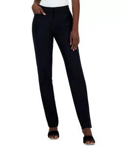 Alfani Women's Essential Mid-Rise Straight-Leg Pants, Created For Macy's 8 Alfani Women's Essential Mid-Rise Straight-Leg Pants, Created For Macy's -Anne Klein Sales Store 23214346 fpx