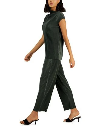 Alfani Women's Pleated Pull-On Pants, Created For Macy's 3 Alfani Women's Pleated Pull-On Pants, Created For Macy's - Image 3