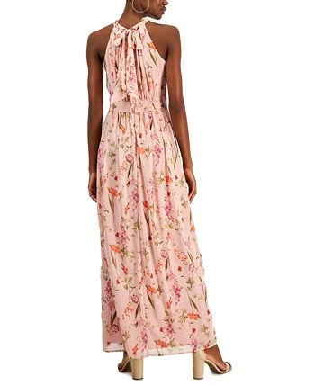 INC International Concepts Women's Floral-Print Halter-Neck Maxi Dress, Created For Macy's 2 INC International Concepts Women's Floral-Print Halter-Neck Maxi Dress, Created For Macy's - Image 2