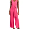 INC International Concepts Women's Sleeveless V-Neck Jumpsuit, Created For Macy's