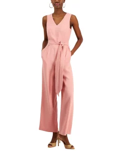 INC International Concepts Women's Sleeveless V-Neck Jumpsuit, Created For Macy's 7 INC International Concepts Women's Sleeveless V-Neck Jumpsuit, Created For Macy's -Anne Klein Sales Store 23219856 fpx