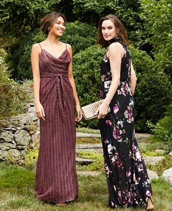 Adrianna Papell Women's Cowl-Neck Tie-Front Dress 5 Adrianna Papell Women's Cowl-Neck Tie-Front Dress - Image 5