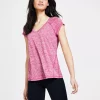 ID Ideology Women's Essentials Rapidry Heathered Performance T-Shirt, Created For Macy's